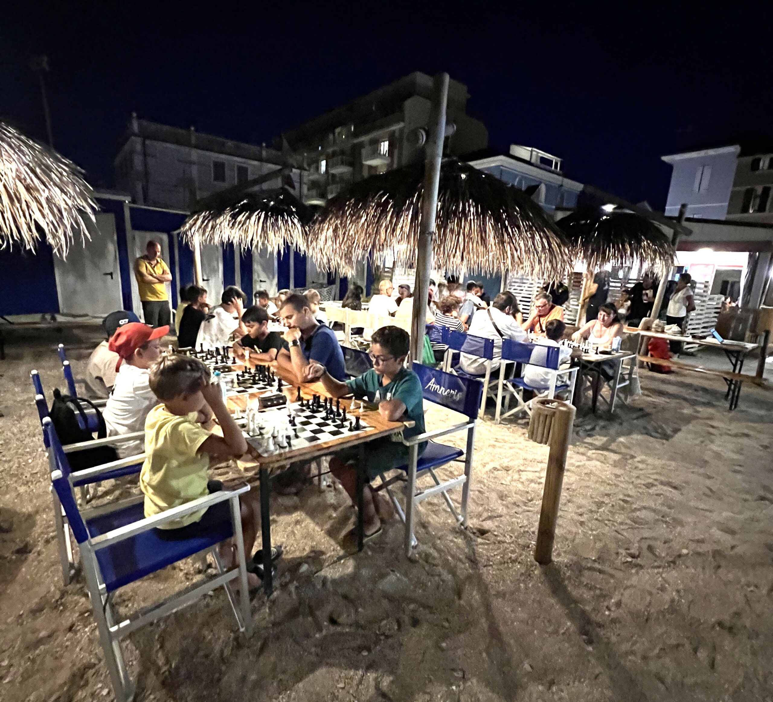 Scacchi vista mare a Porto Recanati