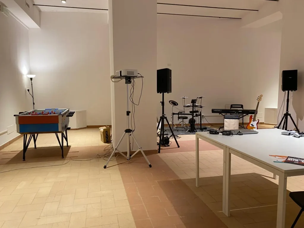 Una sala dello Spazio Altrove