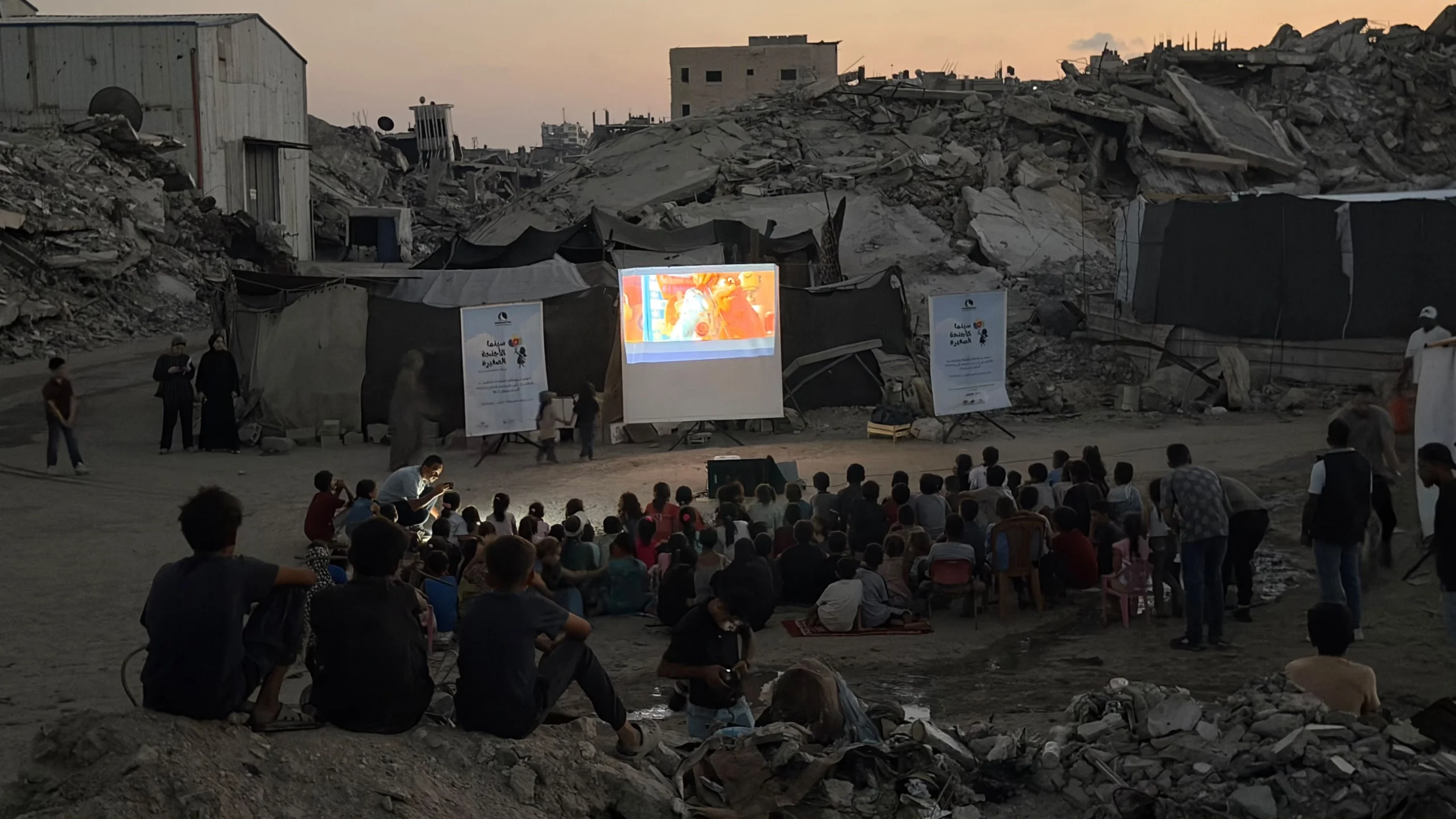 Il cinema tra le macerie: «Ci ricorda che facciamo parte dello stesso mondo»
