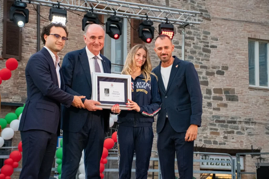 La premiazioni di Serena Ottaviani