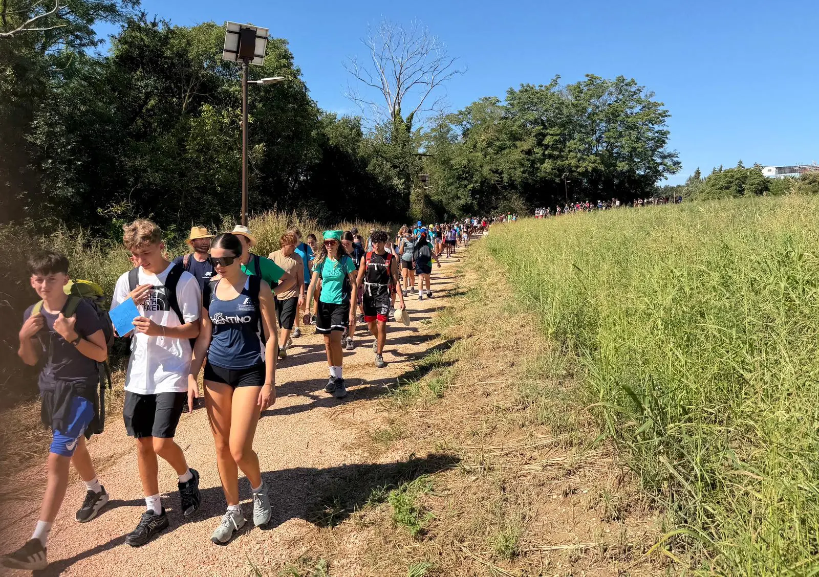 Zaino in spalla da Assisi a Loreto: l’avventura a piedi di 250 adolescenti