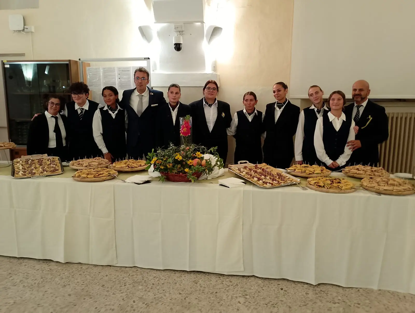 Studenti del varnelli di Cingoli hanno proposto la crescia di Cingoli