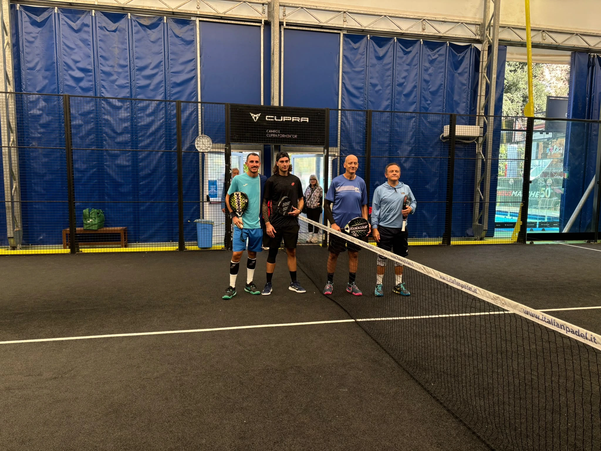 L’Atleta del padel Antonio Pisu in campo per Affas: «Sono scarso, ma per una buona causa»