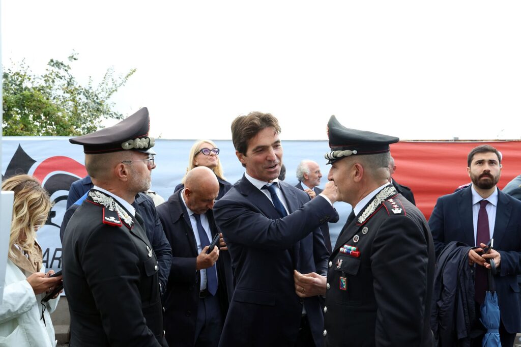 Il presidente della Regione Francesco Acquaroli