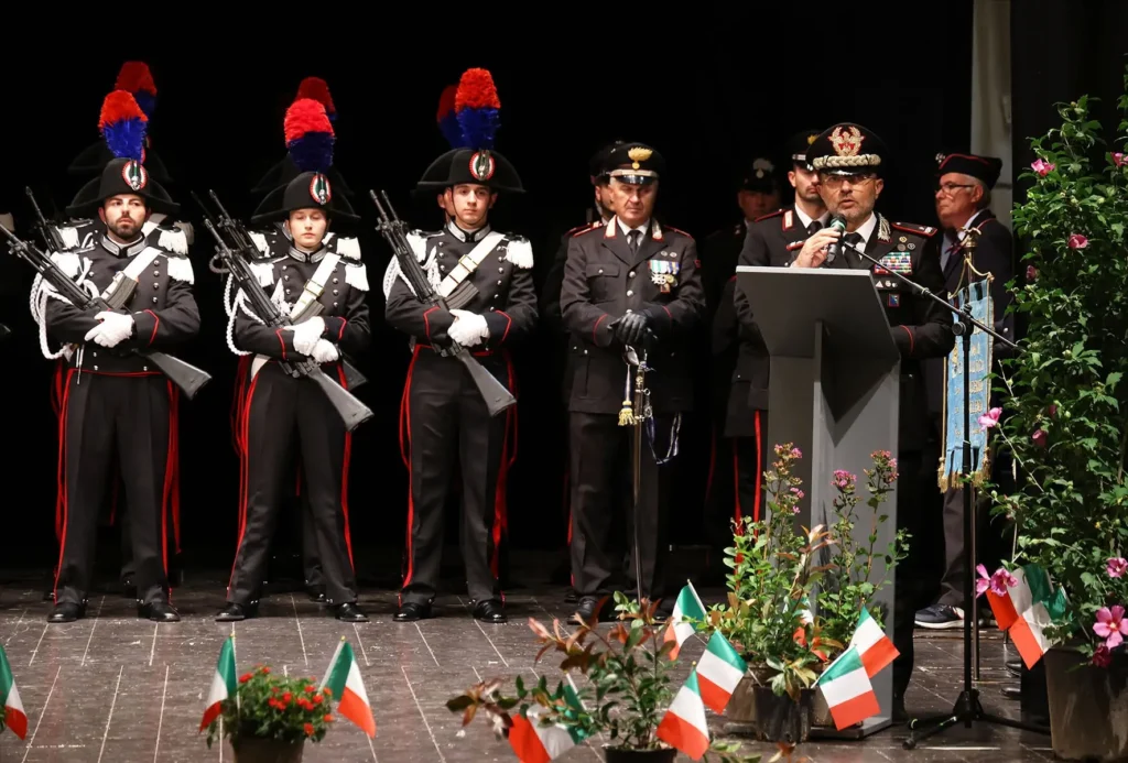 L'intervento del colonnello Raffaele Ruocco