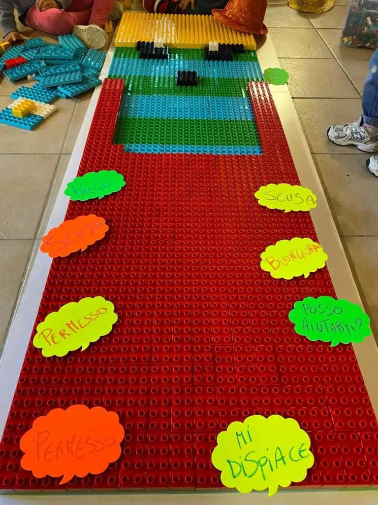 Il Laboratorio della Gentilezza con i Lego a Pieve Torina