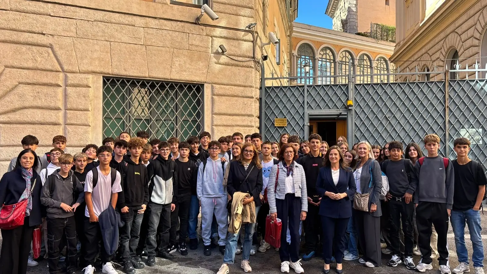 Studenti del Galilei a lezione di diritto in Senato